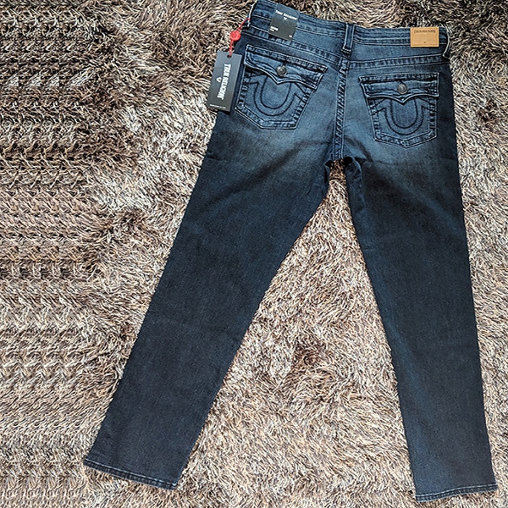 True Religion Geno Single End Slim Fit Denim Jeans - Picture 5 of 7